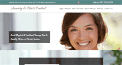 Desktop Screenshot of anxietystresscontrol.com